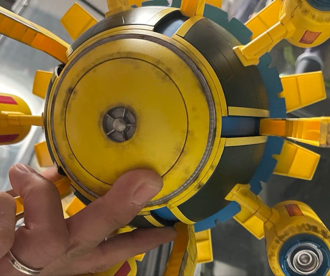 ドラゴンボール　プラモデル　タイムマシン　29cm 全塗装　(難あり)