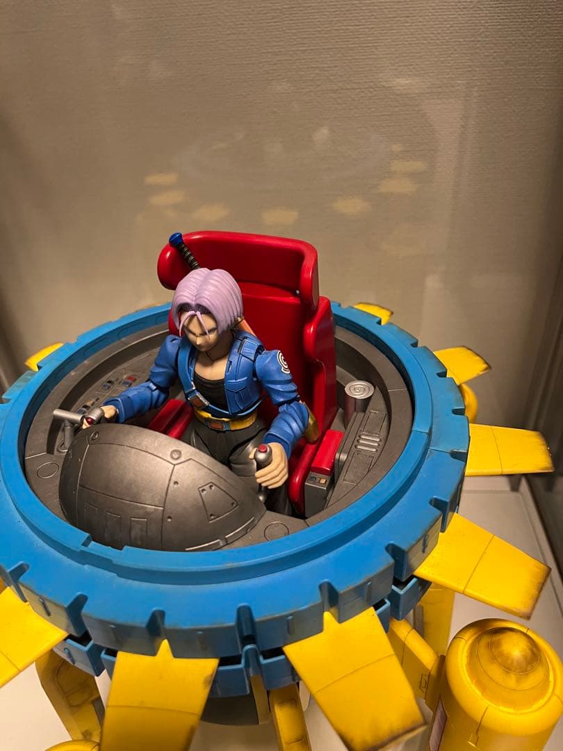 ドラゴンボール　プラモデル　タイムマシン　29cm 全塗装　(難あり)