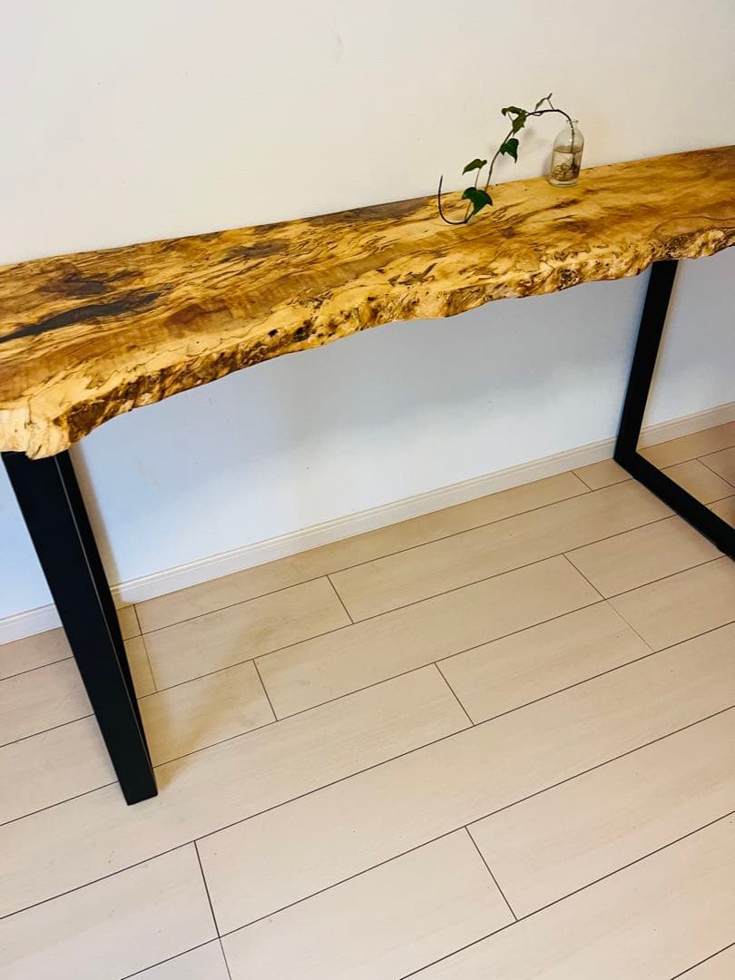 カウンターテーブル　一枚板テーブル　レジンテーブル　サイドテーブル　デスク