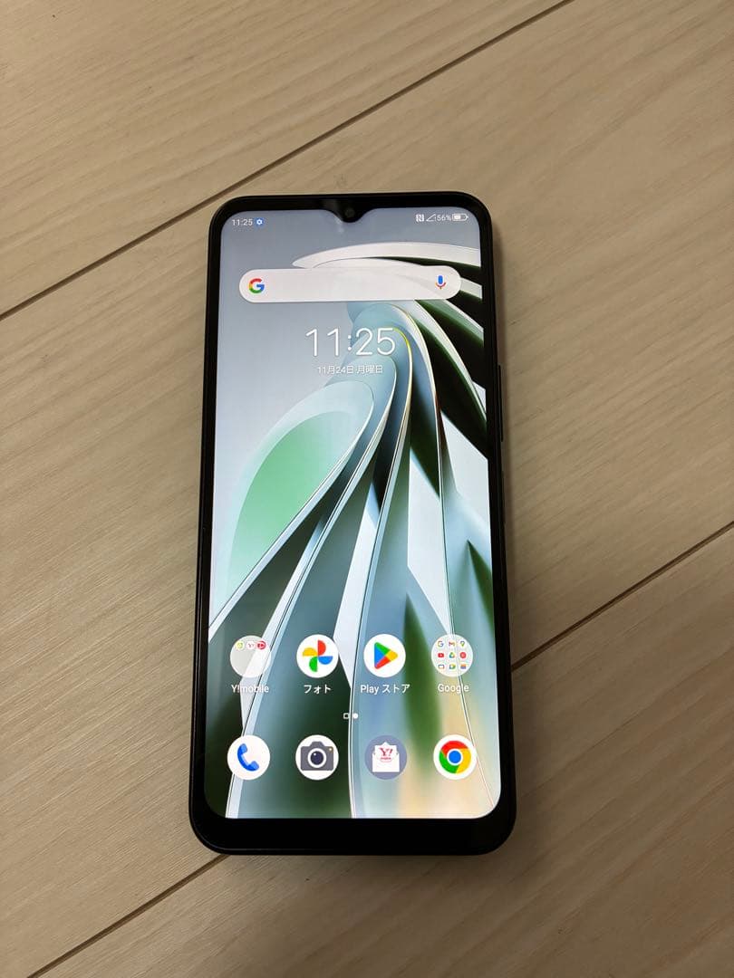 【美品】Liberia 5G Ⅳ スマートフォン本体 ブラック ②