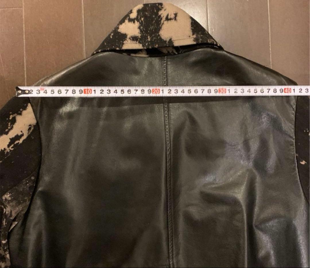 アンダーカバー　UNDER COVER ブリーチ　レザージャケット