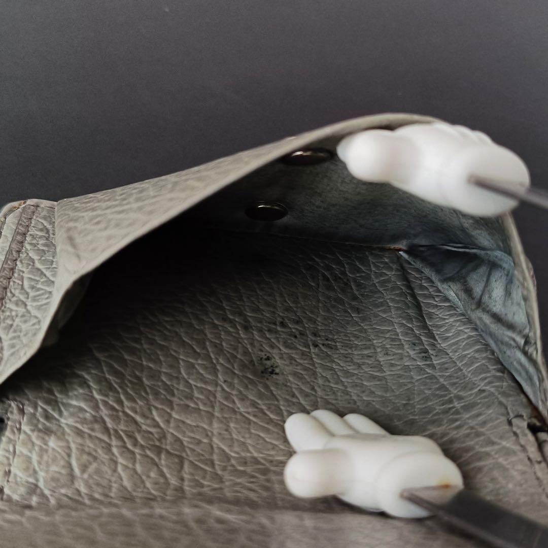 メゾンマルジェラ　二つ折り財布　グレー　MaisonMargiela 正規品