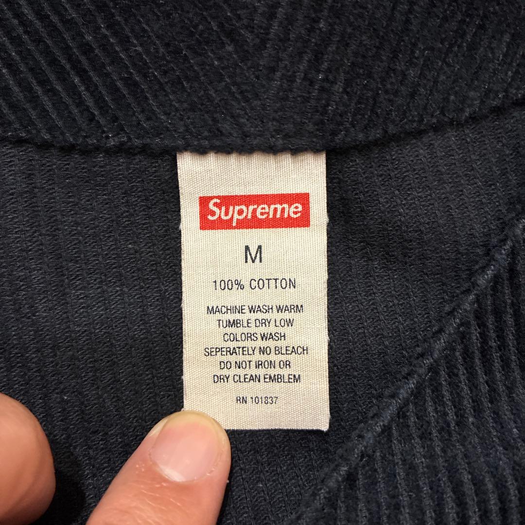 トップス Supreme Corduroy Baseball Jersey \"Black\"