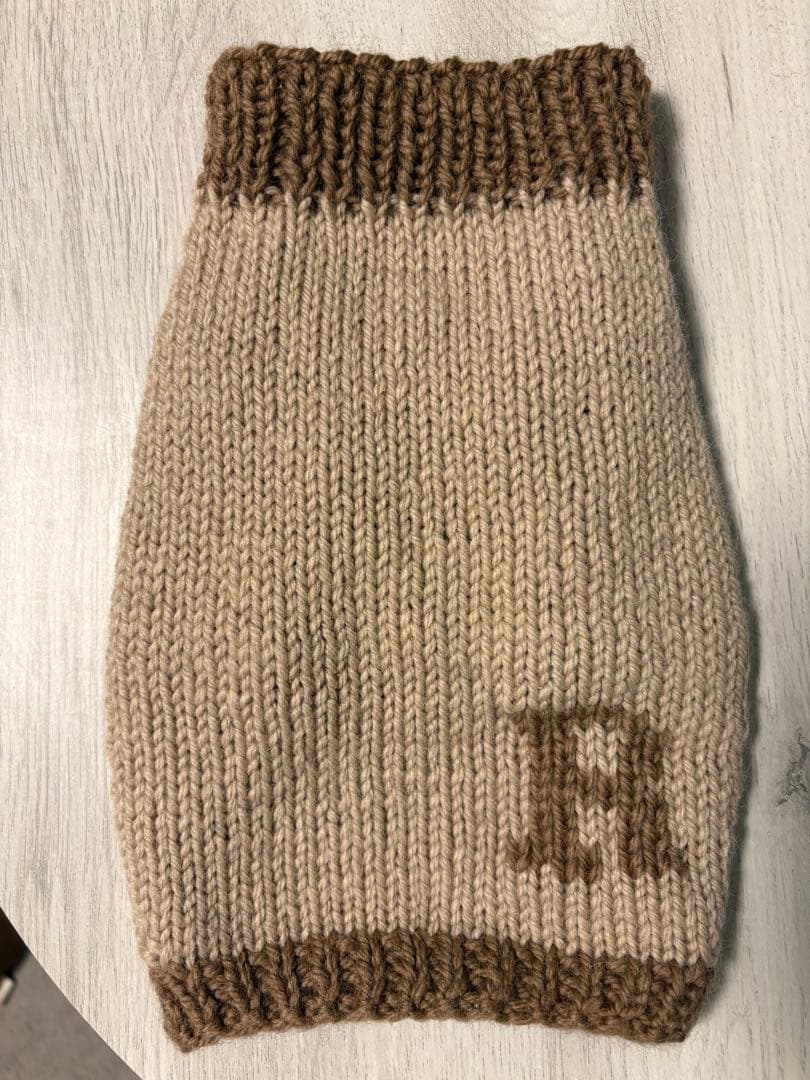 犬用ニットハンドメイド
