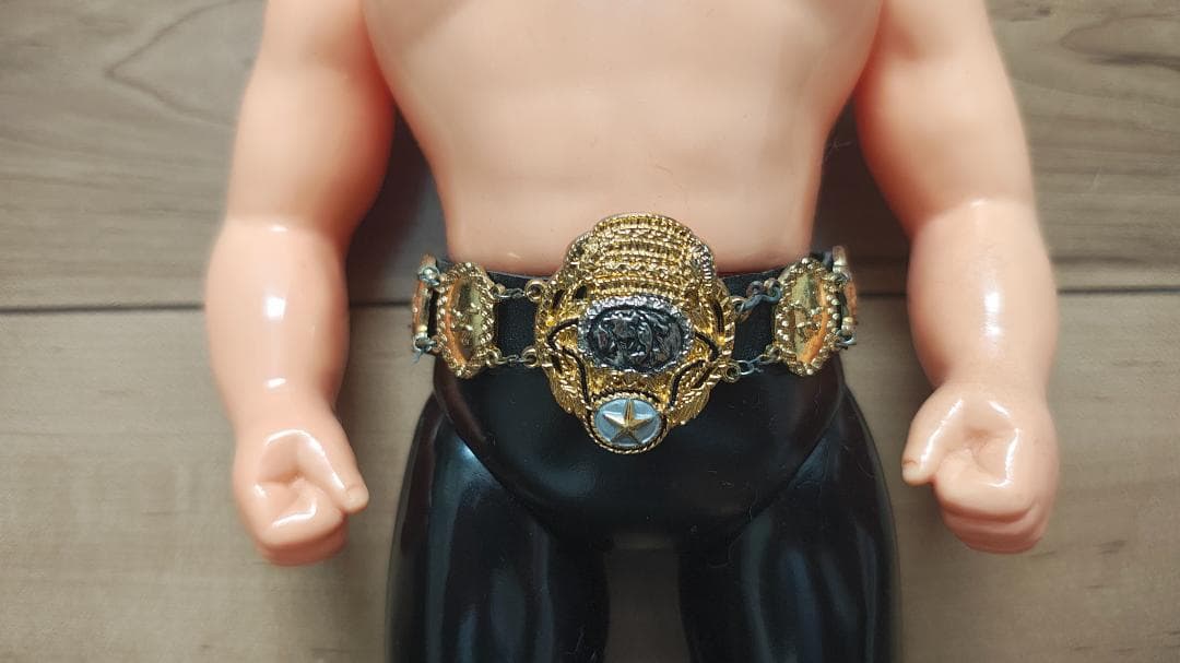 激レア！　力道山フィギュア　3体　電人　モグラハウス　セピアカラー バラ売り可