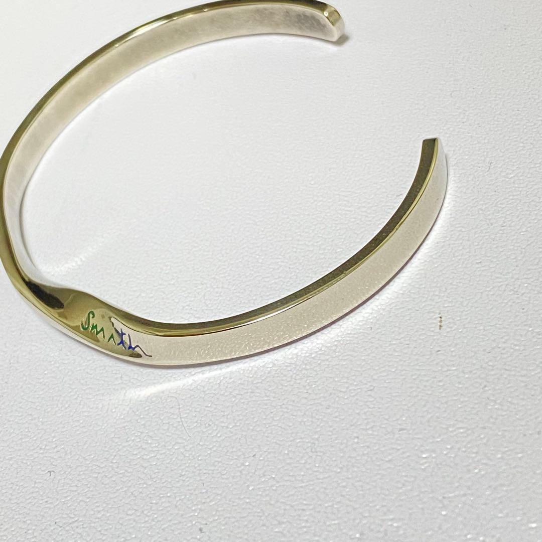 ポールスミス　バングル　ツイスト　シルバー