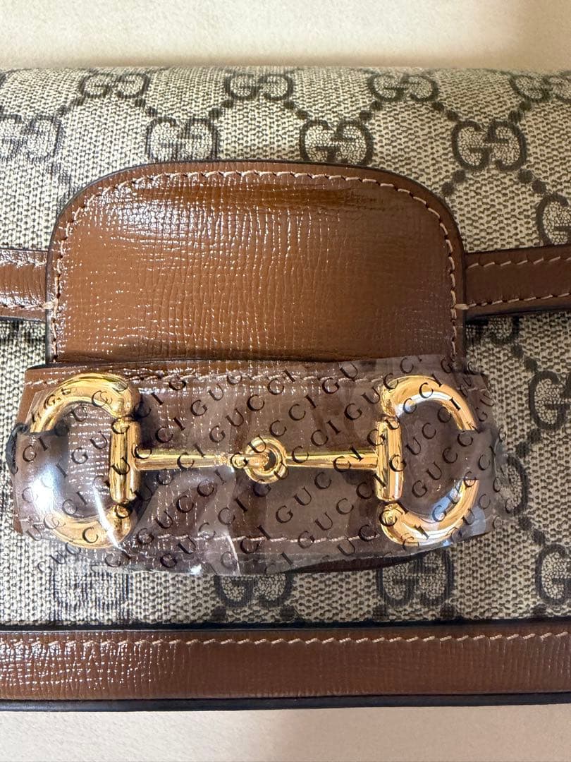 【GUCCI】 GGパターン ショルダーバッグ