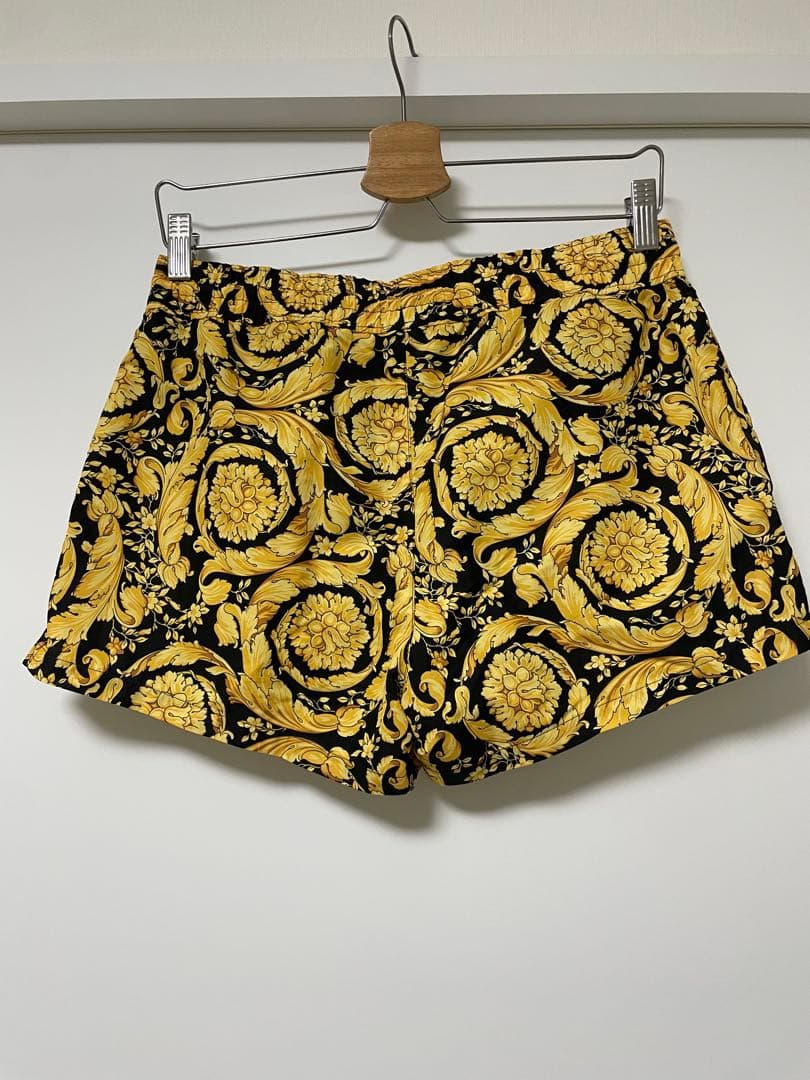 VERSACE スイムショーツ 水着 メンズ バロック柄 イタリア製