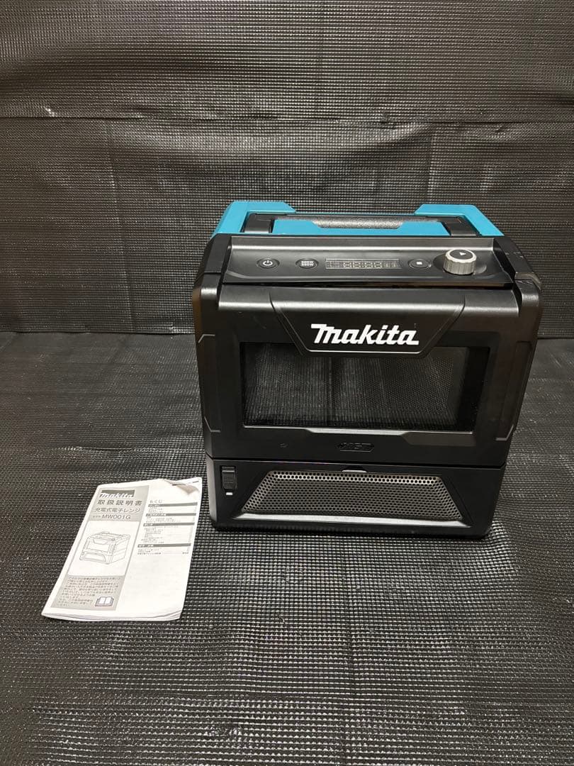 マキタ 充電器式電子レンジ 2023年製 MW001G 電源は入りません