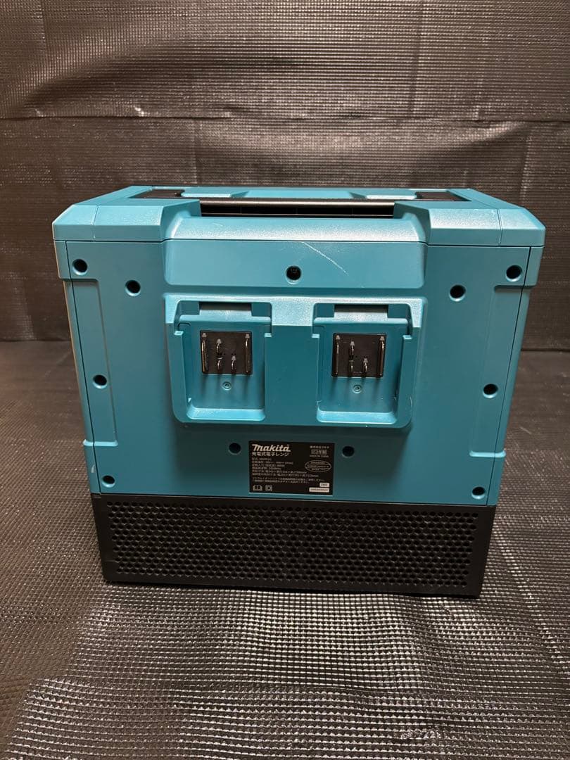 マキタ 充電器式電子レンジ 2023年製 MW001G 電源は入りません
