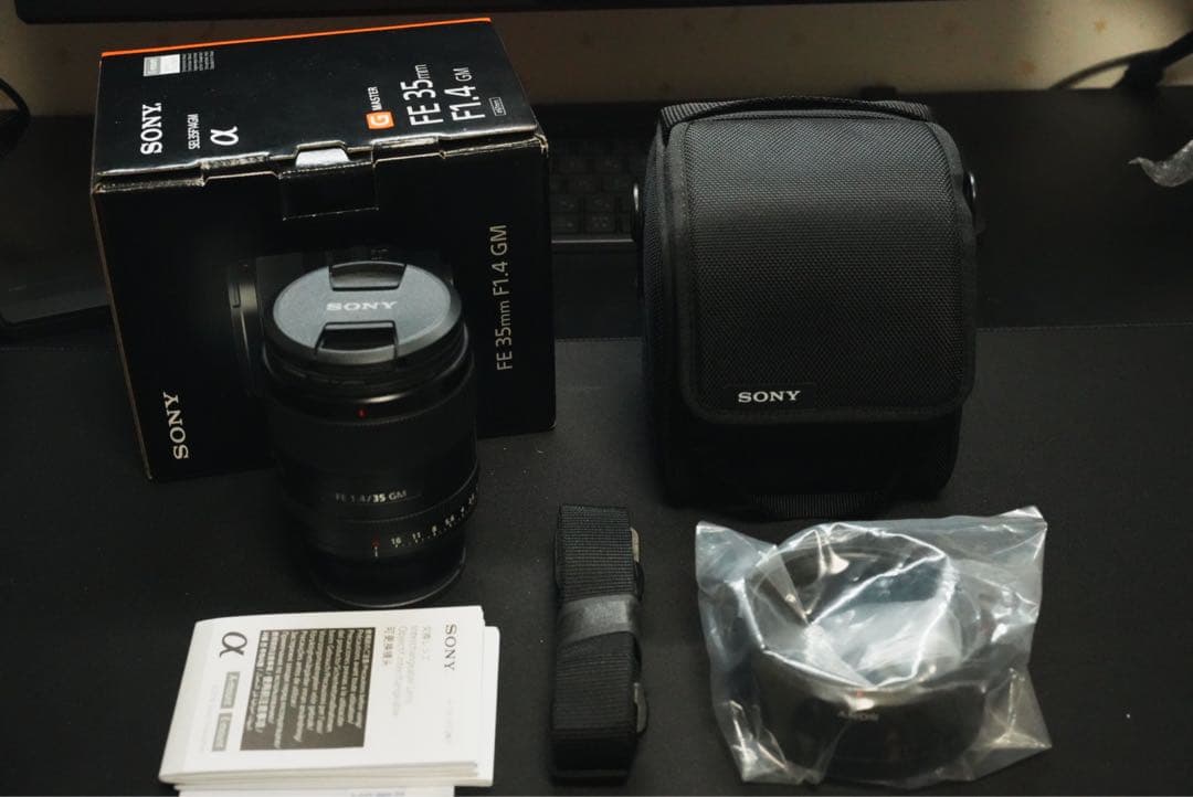 SONY FE35mm F1.4 GM SEL35F14GM 2024年9月購入