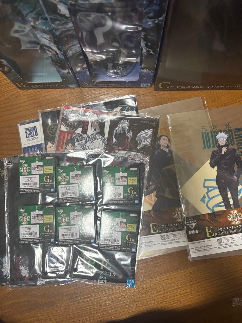 呪術廻戦 一番くじ A賞　乙骨憂太 B賞　五条悟 C賞 祈本里香 フィギュア