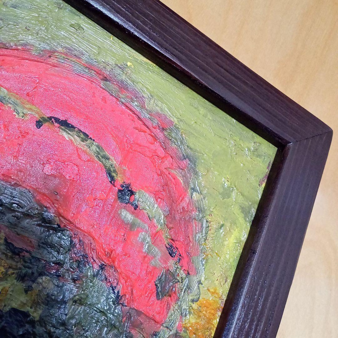 【真作】 希少 油彩画 「 少女 」 3号 織田広喜