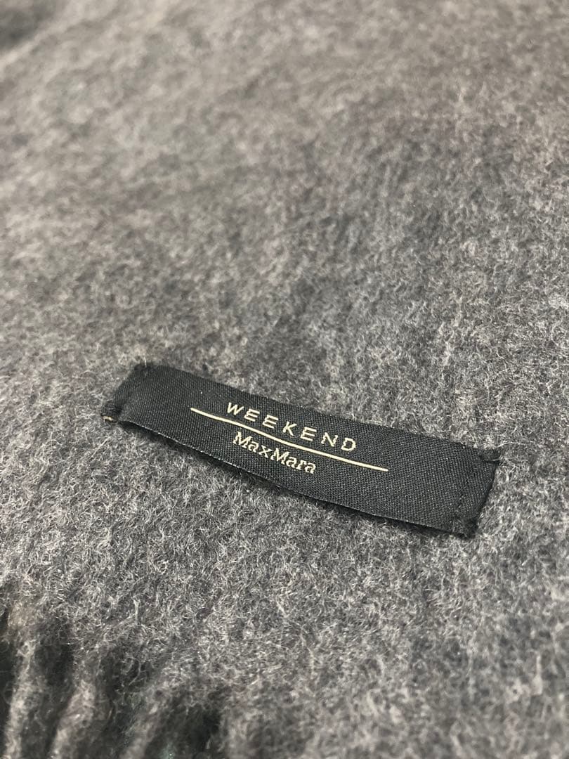 【美品】WEEKEND MaxMara カシミヤ100% マフラー
