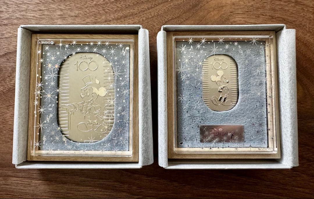 Disney100周年記念限定プラチナ小判 30g＋10gセット