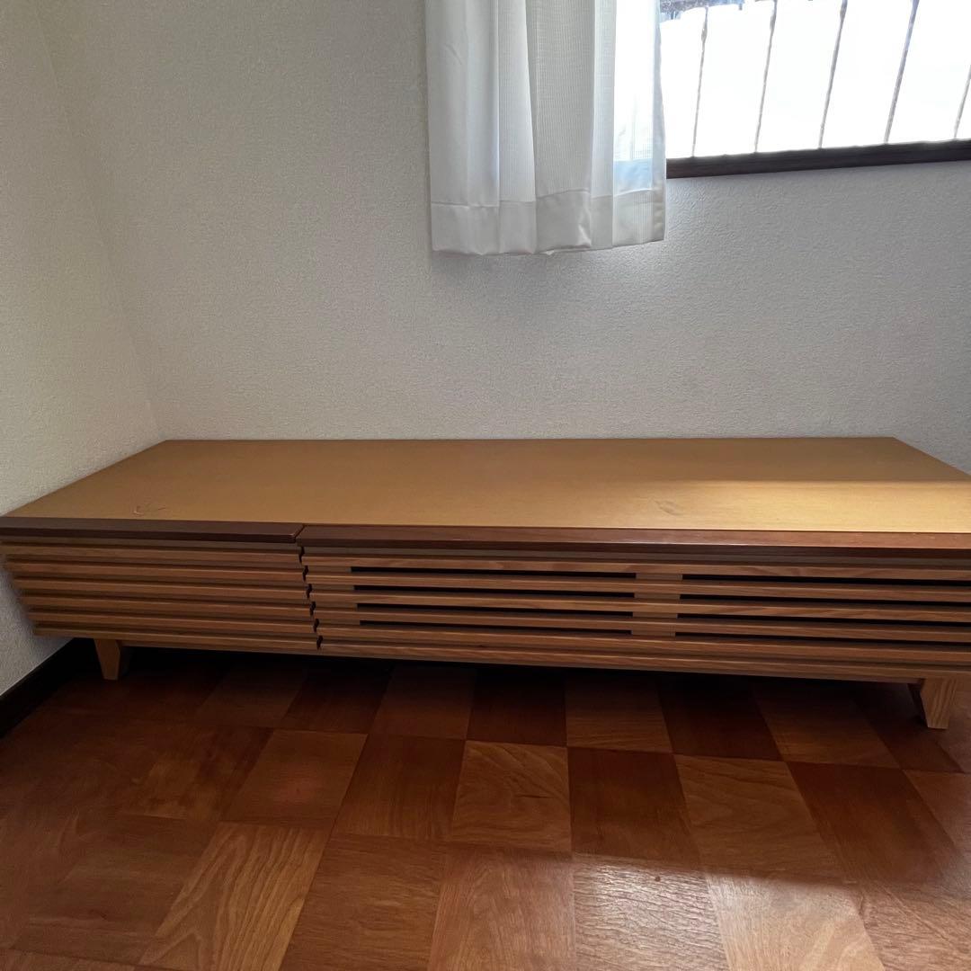 木製テレビボード 引き出し付き 150cm