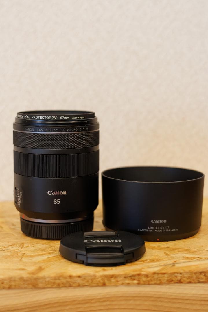 Canon RF85mm F2.0 MACRO IS STM 保証期間内