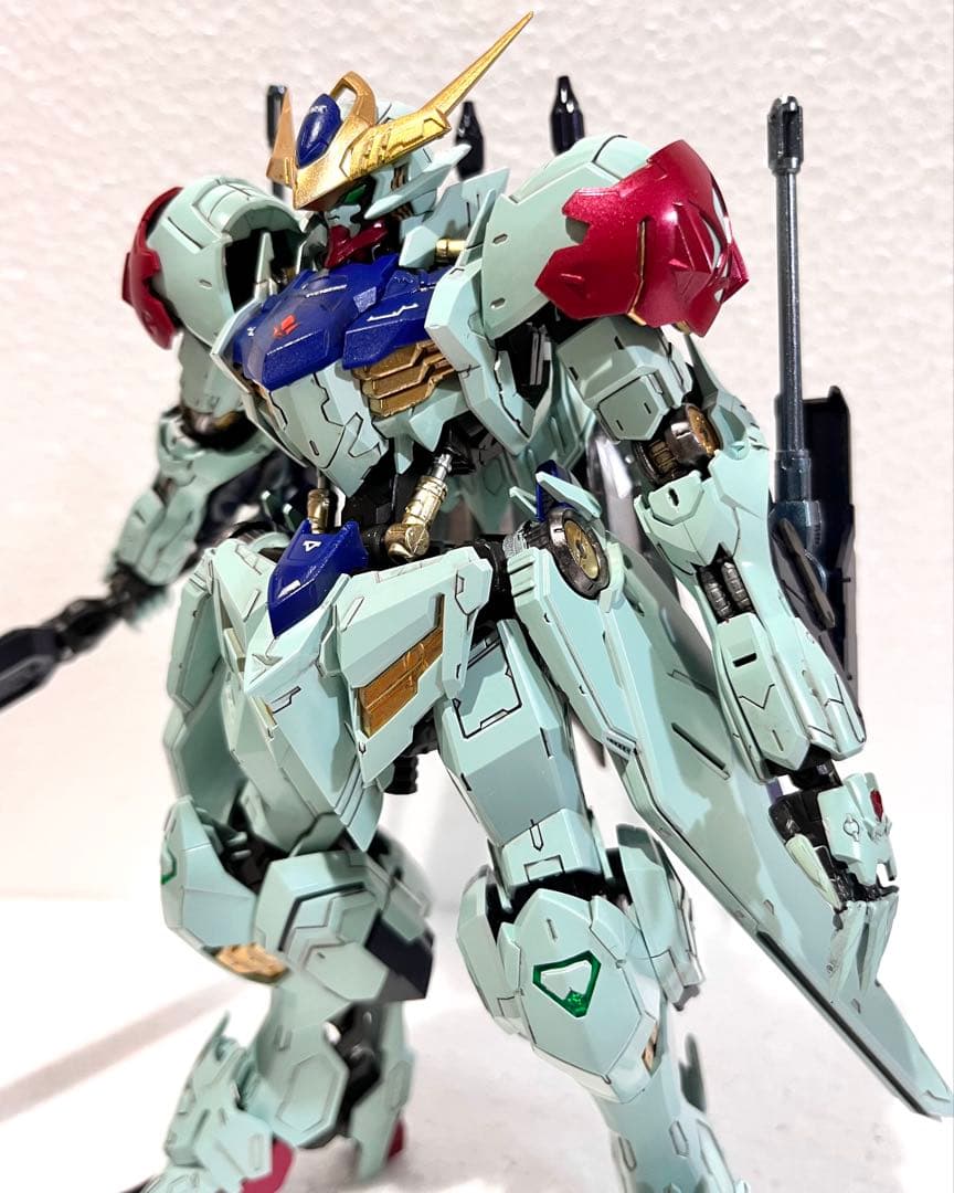 MG 1/100 ガンダムバルバトスルプス 塗装済 完成品 鉄血のオルフェンズ