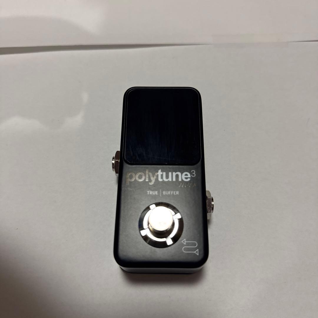polytune3 チューナー ブラック　noir