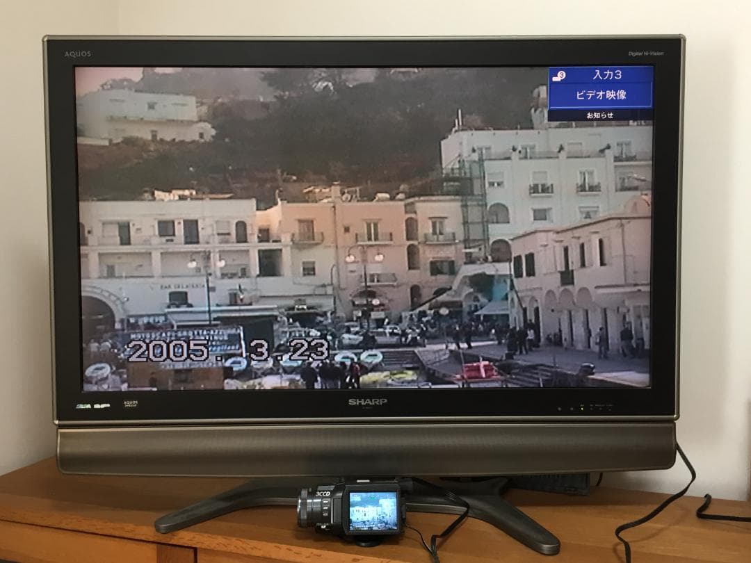 撮影再生ダビングOK　Panasonic　NV-GS400　付属品有　液晶大画面