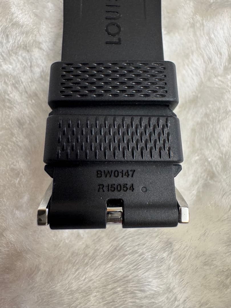 【美品】LOUIS VUITTON ラバーベルト 　 　ダミエ　ブラック