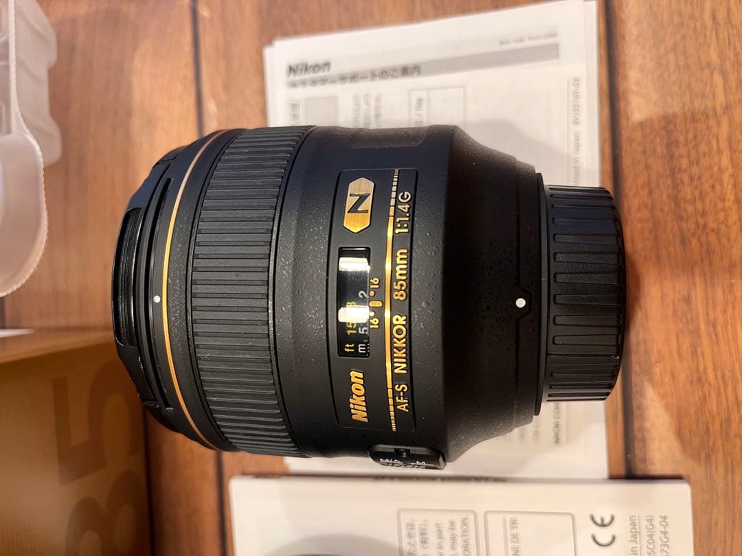 極美品　Nikon AF-S NIKKOR 85mm F1.4G