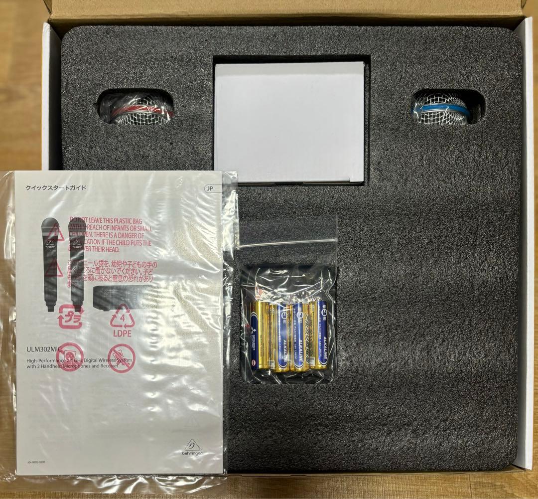 2.4GHz無線マイク BEHRINGER/べリンガー　ULM302MIC