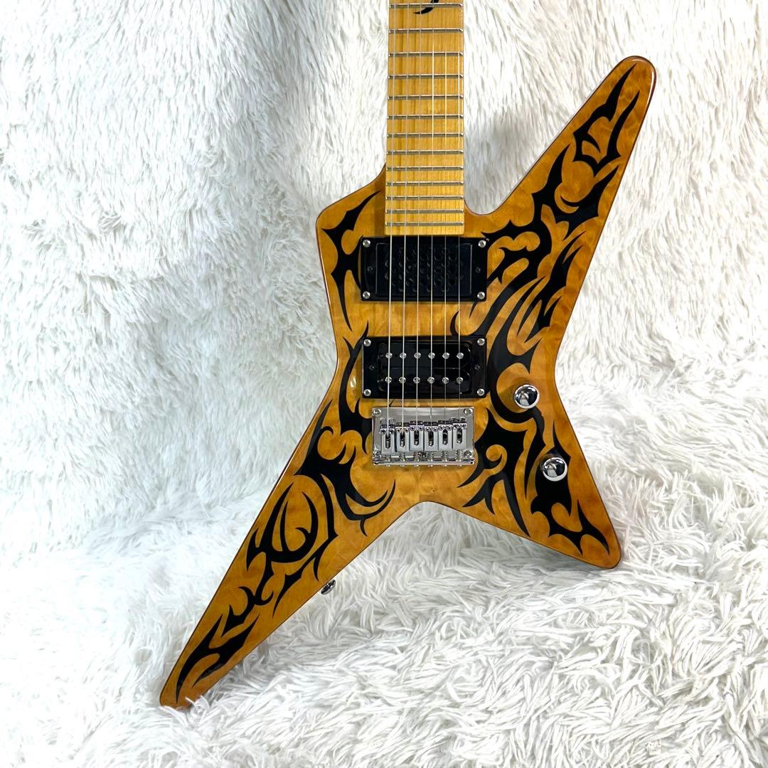 Grassroots GR-RS-40 TRIBAL アンプ内蔵 ギター 高崎晃