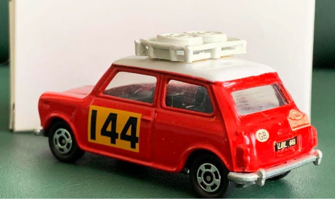 トミカ ミニクーパー トラフィック特注 モンテカルロラリー 144