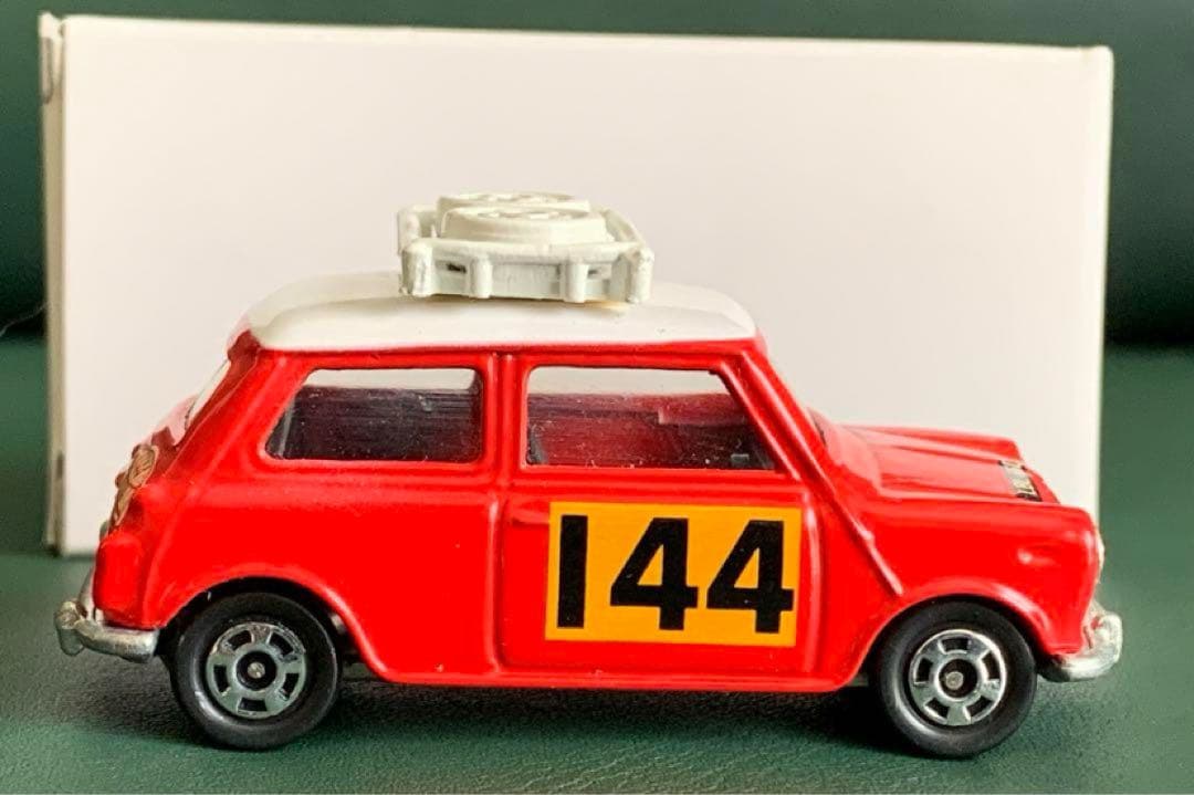 トミカ ミニクーパー トラフィック特注 モンテカルロラリー 144