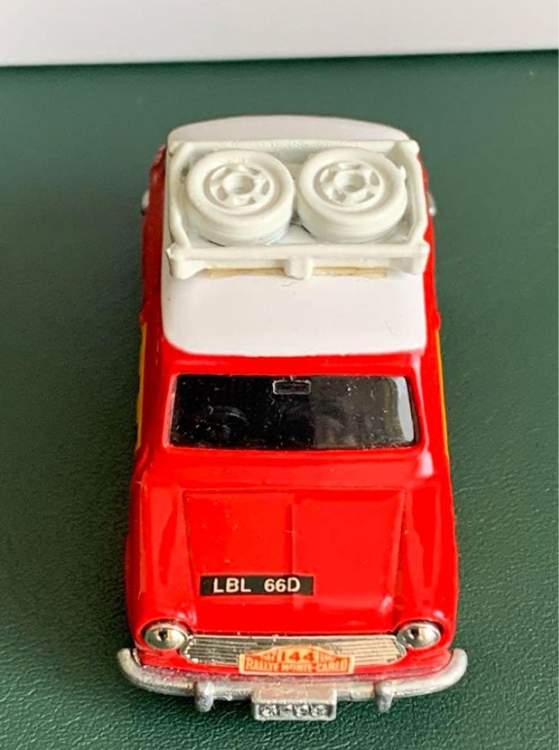 トミカ ミニクーパー トラフィック特注 モンテカルロラリー 144