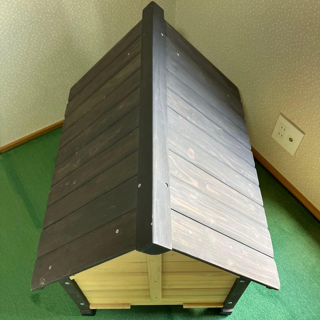 アイリスオーヤマ　木製犬小屋 中型犬用