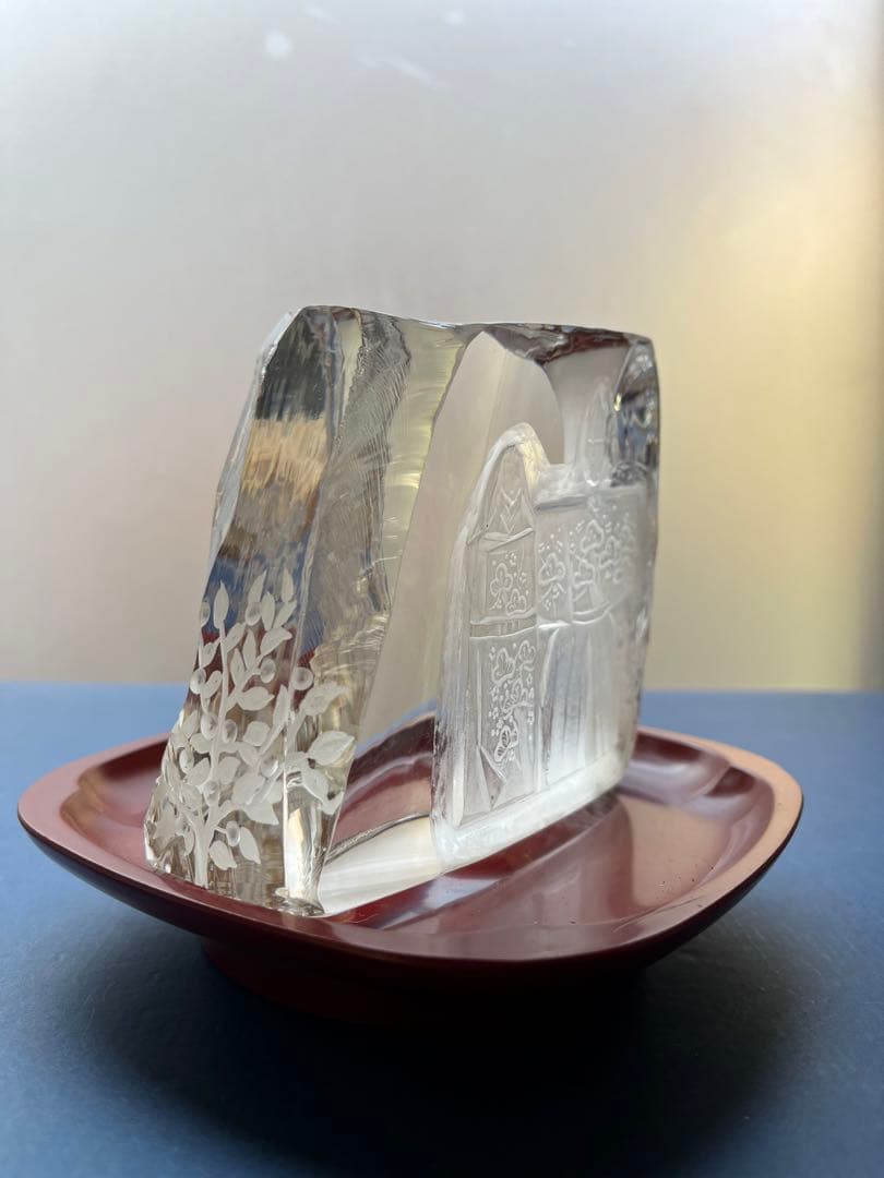 ガラスのお雛様