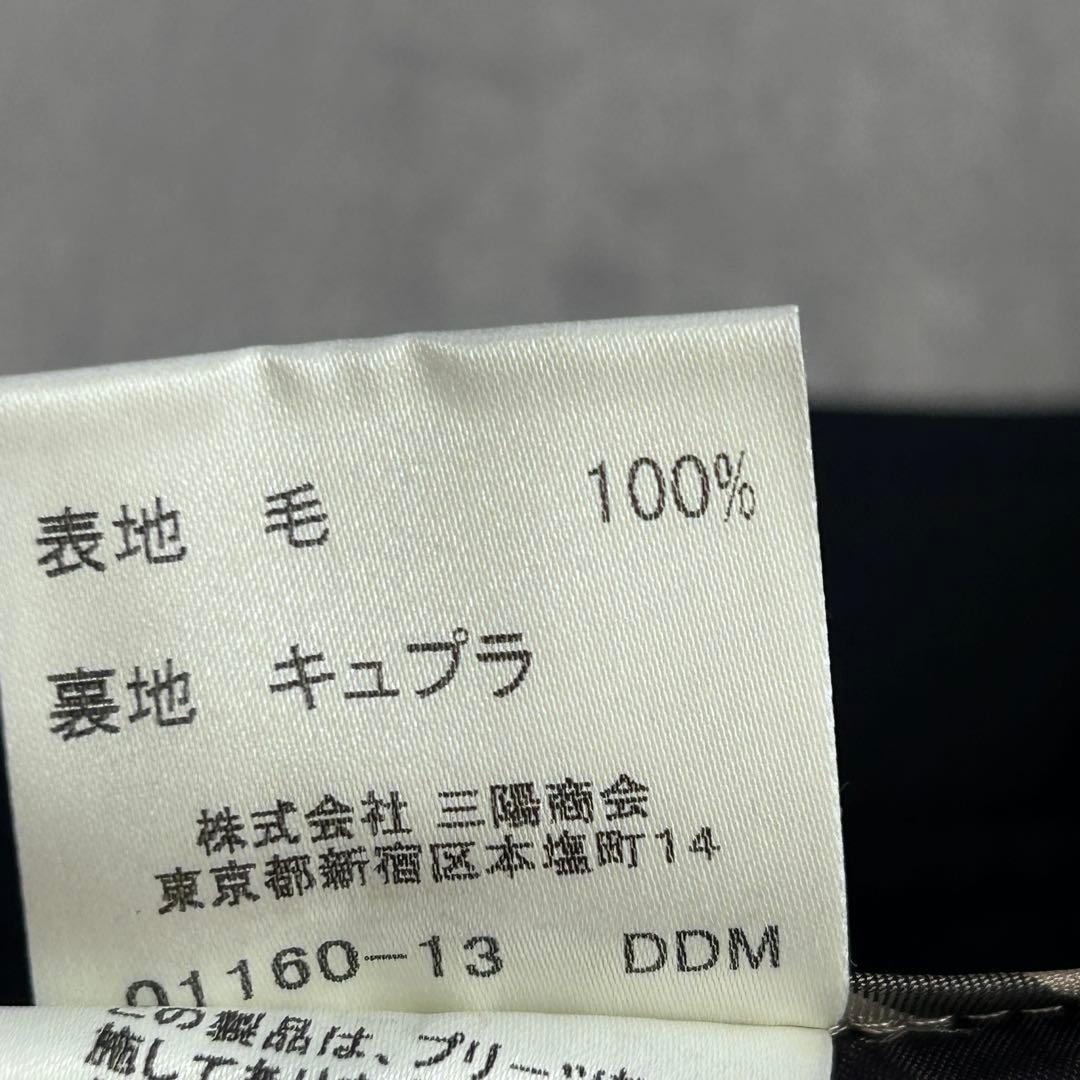 極美品 バーバリーロンドン ノバチェック プリーツスカート フレア 濃紺 金具