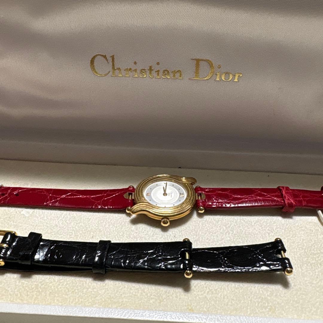 株*ン様 Christian Dior アナログ時計 不動