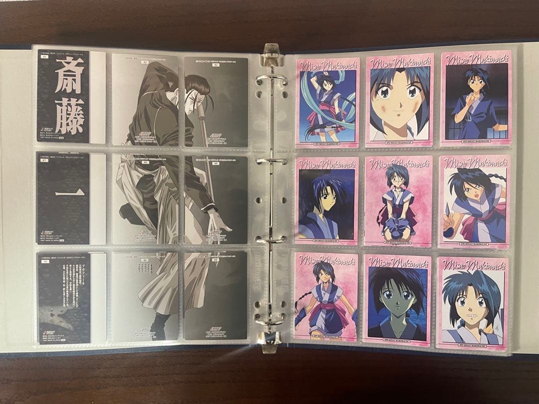 【初版】186種コンプリート＋3 るろうに剣心　カードダスマスターズ