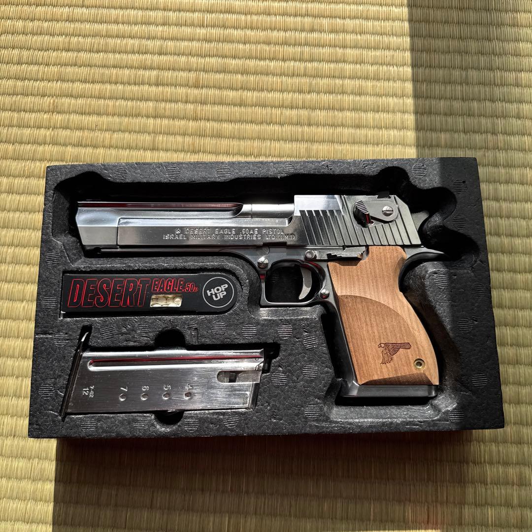 岩間博幸 東京マルイデザートイーグル　クロームステンレス　カスタム