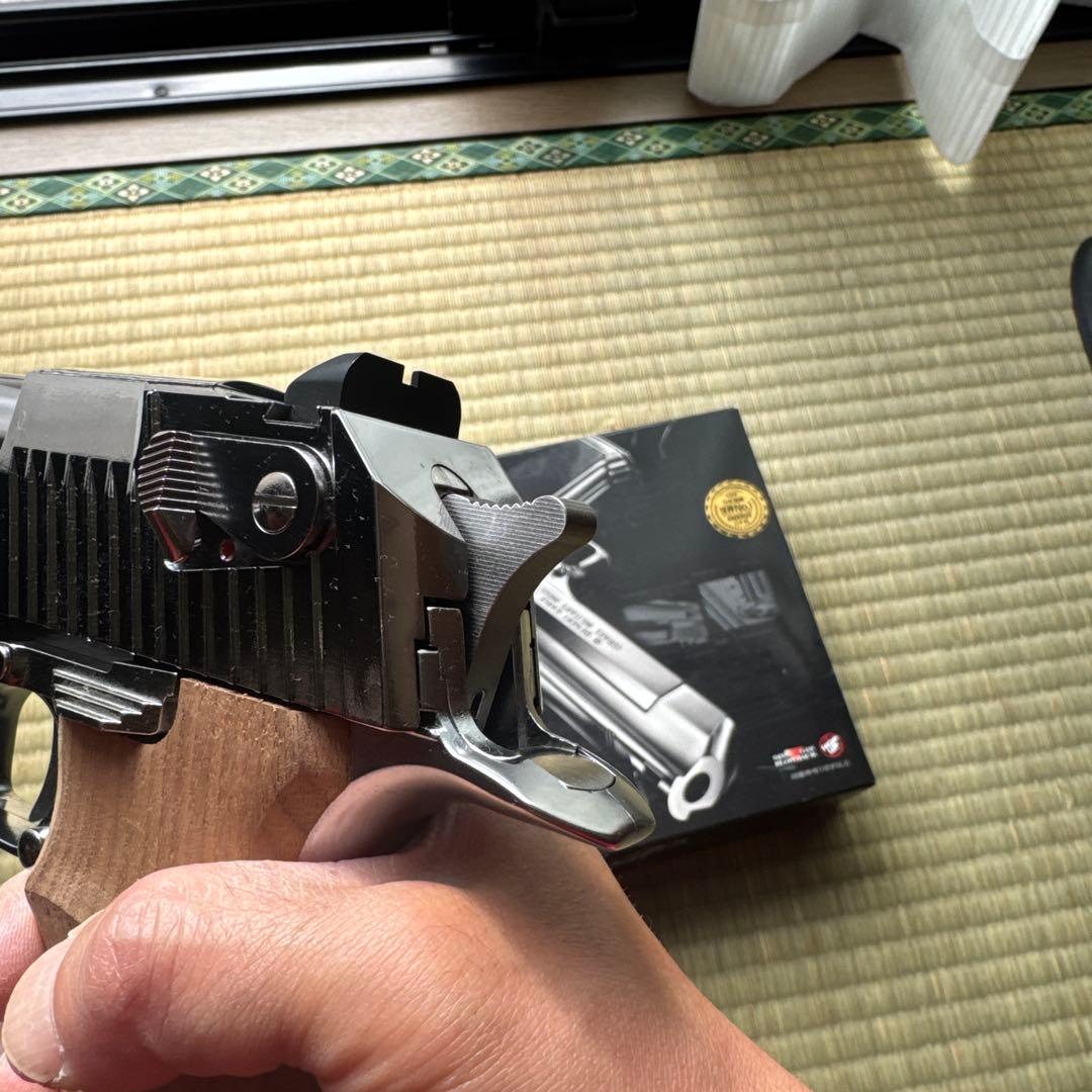 岩間博幸 東京マルイデザートイーグル　クロームステンレス　カスタム