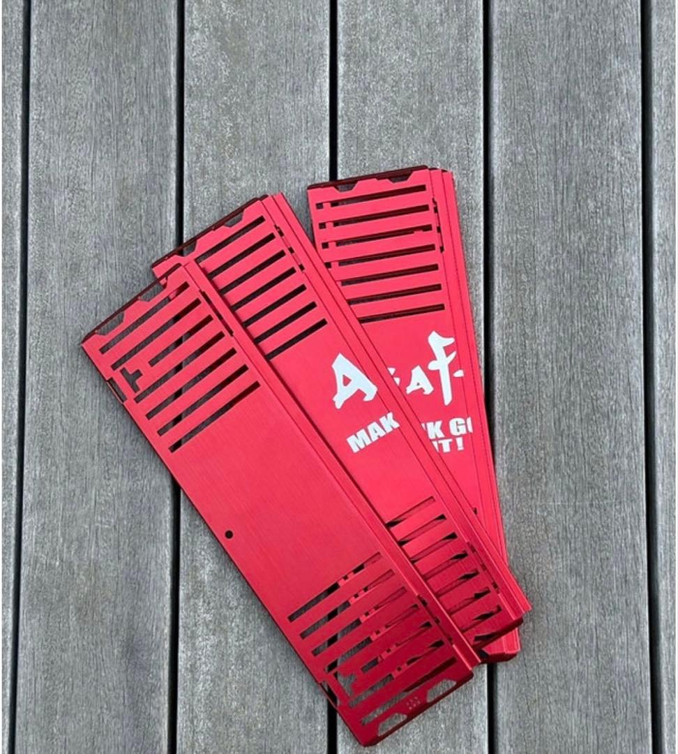 LONG JANG × asimocrafts FIXTACK_A RED 赤