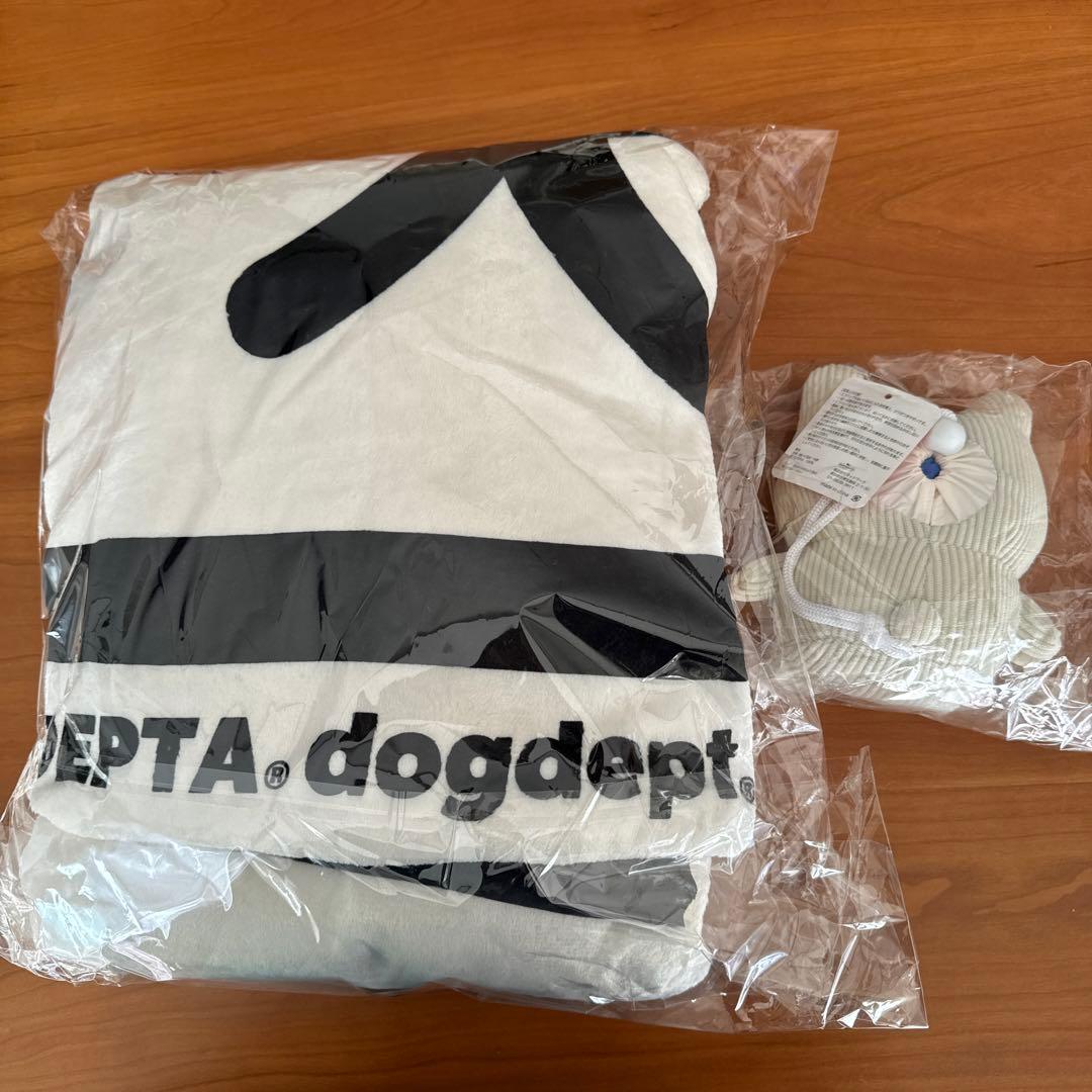 ドッグデプト　デプタ　ブランケット＆エコバッグ　ノベルティ