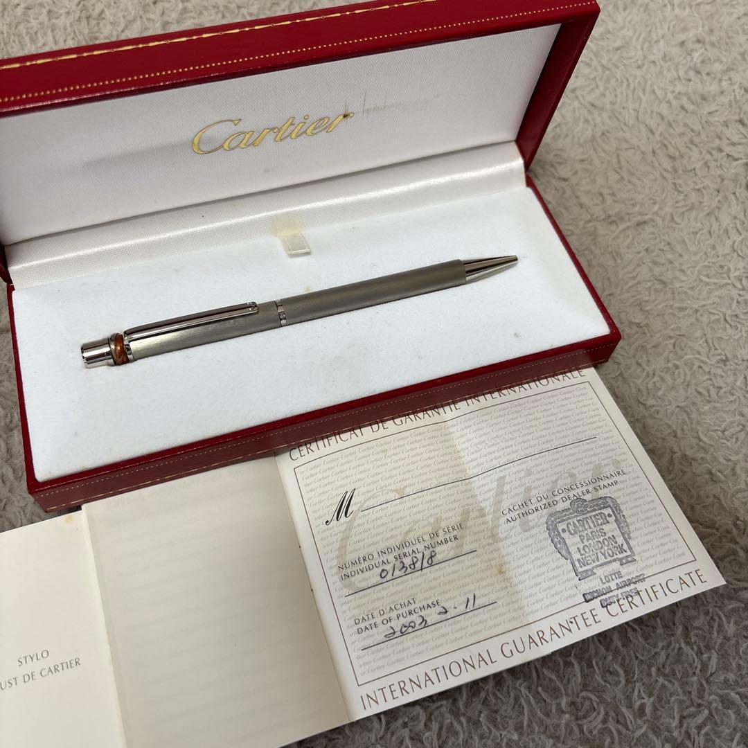 Cartier カルティエ トリニティ スリーゴールド ボールペン　希少