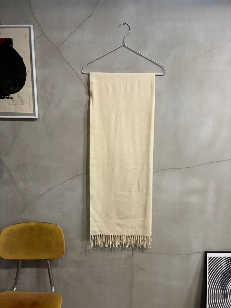 Acne Studios アイボリーホワイト マフラー