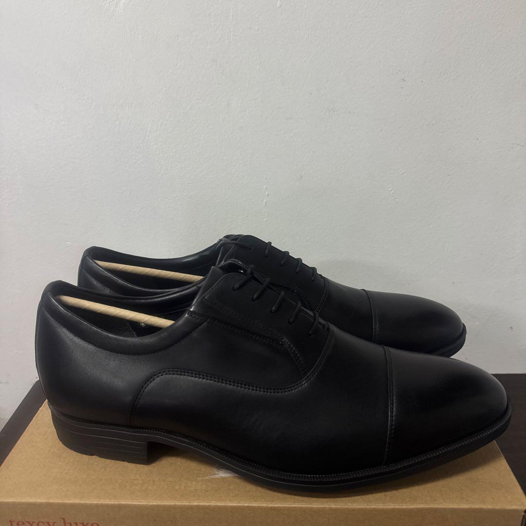 テクシーリュクス ビジネスシューズ 本革 TU-8005 ブラック 29cm