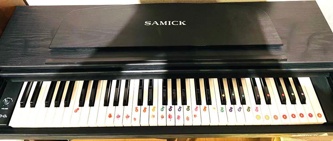 SAMICK サミック 電子ピアノ 61鍵盤 ブラック 61 KID-O2