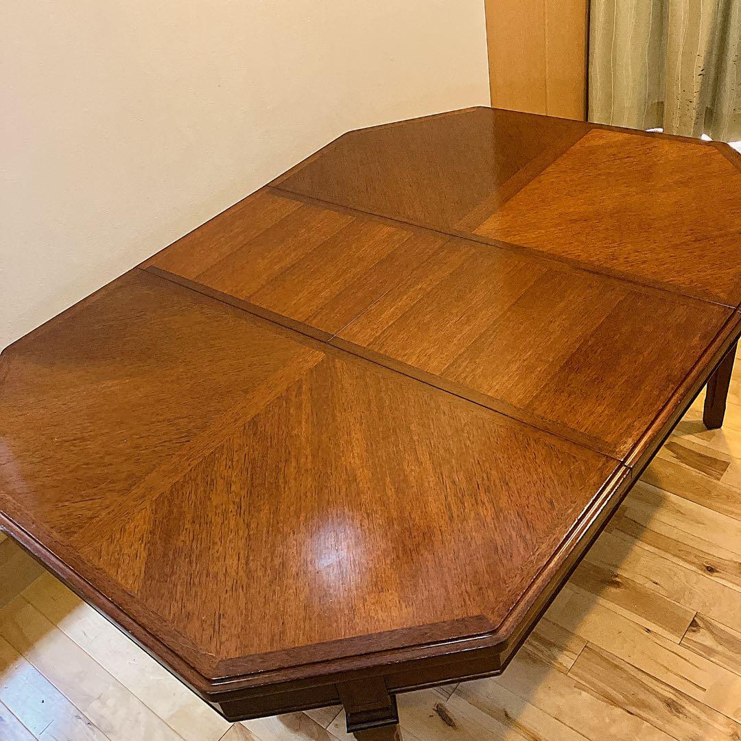 【maruni】高級家具マルニ木工　ロイヤル・地中海　エクステンション　伸長式