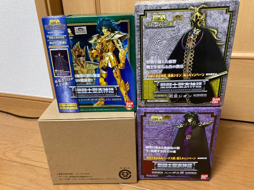 聖闘士聖衣神話 セイントクロスマイス 限定品、瞑衣聖衣、青銅聖衣 まとめて