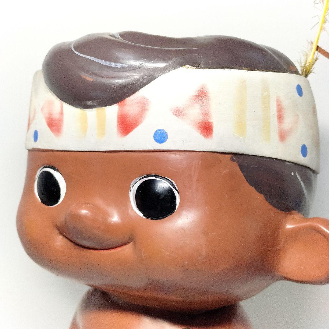 レア 富士銀行 ボクちゃん カウンター ソフビ フィギュア 約31cm レトロ