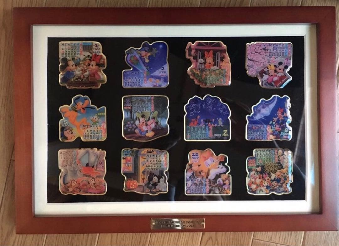 ディズニー　クリスマス　カレンダーピン　2003 リミテッドエディション2000