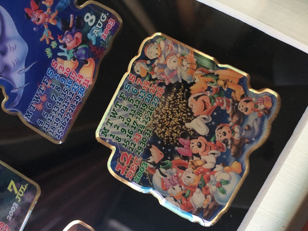 ディズニー　クリスマス　カレンダーピン　2003 リミテッドエディション2000