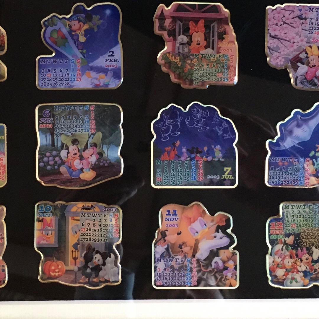 ディズニー　クリスマス　カレンダーピン　2003 リミテッドエディション2000